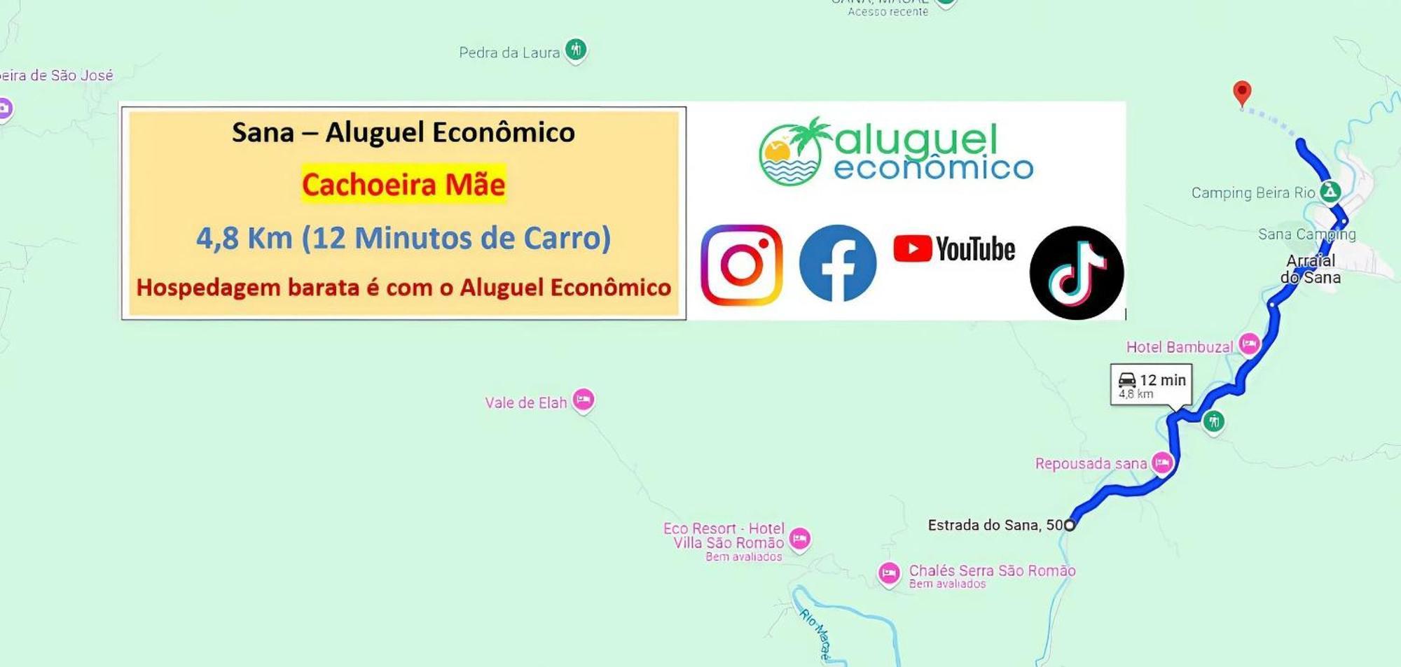 Апартаменти Sana - Aluguel Economico Екстер'єр фото